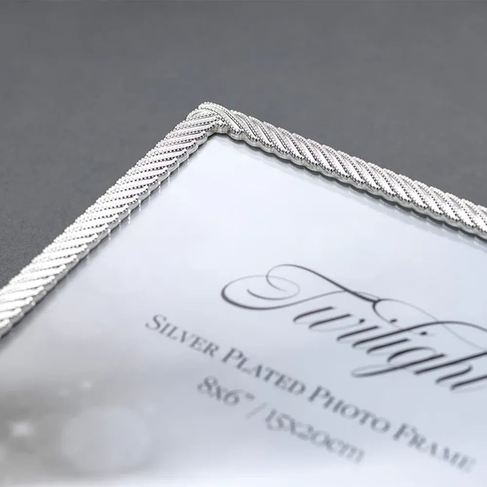 Kenro Twilight Silver Plated Photo Frame 6x4"