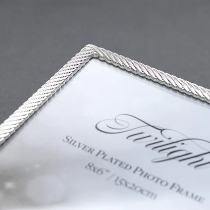 Kenro Twilight Silver Plated Photo Frame 6x4"