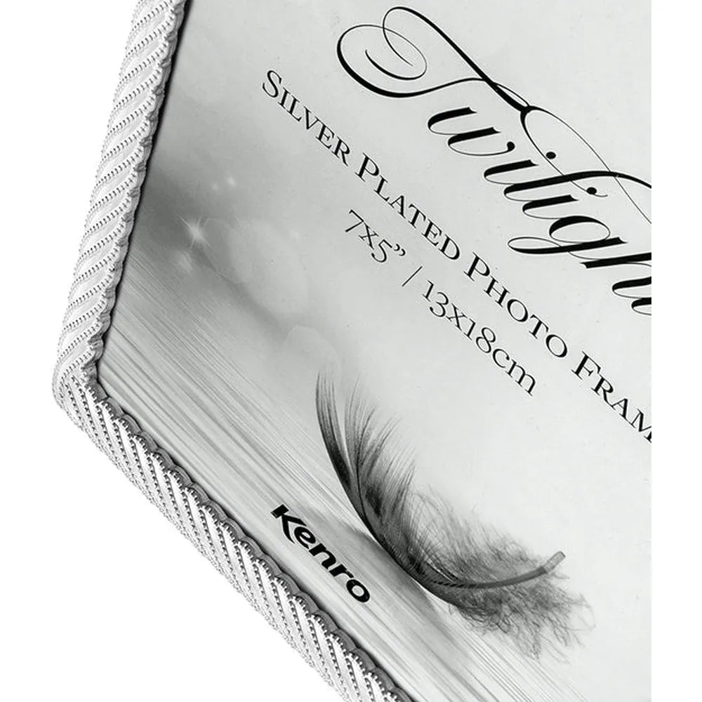 Kenro Twilight Silver Plated Photo Frame 6x4"