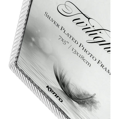Kenro Twilight Silver Plated Photo Frame 6x4"