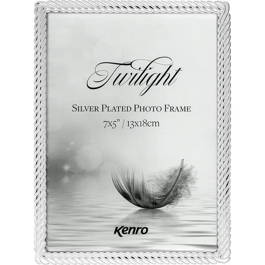 Kenro Twilight Silver Plated Photo Frame