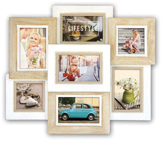 ZEP Martinica Natural Brown Wood Multi Photo Frame
