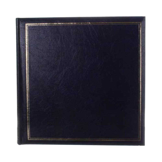 Classic Large Blue Traditional Photo Album - 100 Sides