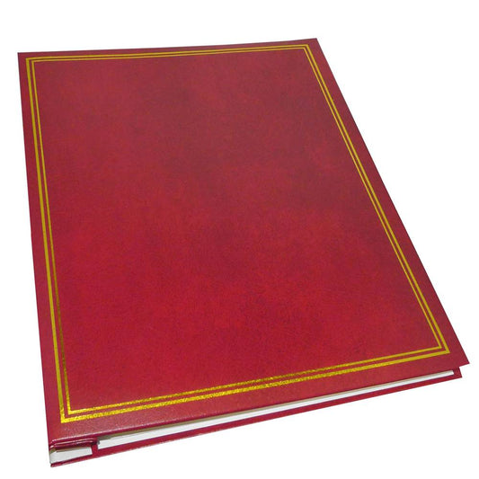 Dorr Classic Self Adhesive Refillable Burgundy Photo Album - 13.25x10.5inch Overall Size
