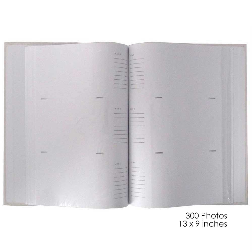 Elegance White Slip-In Photo Album for 300 6x4 Photos