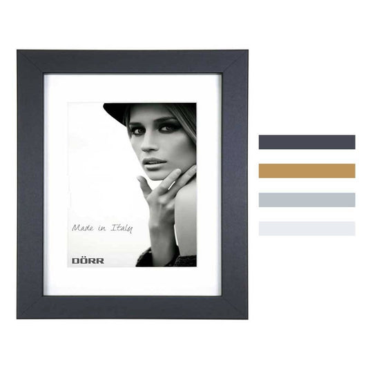 Dorr Bloc Black 9x7 inch Wood Photo Frame with 7x5 inch insert