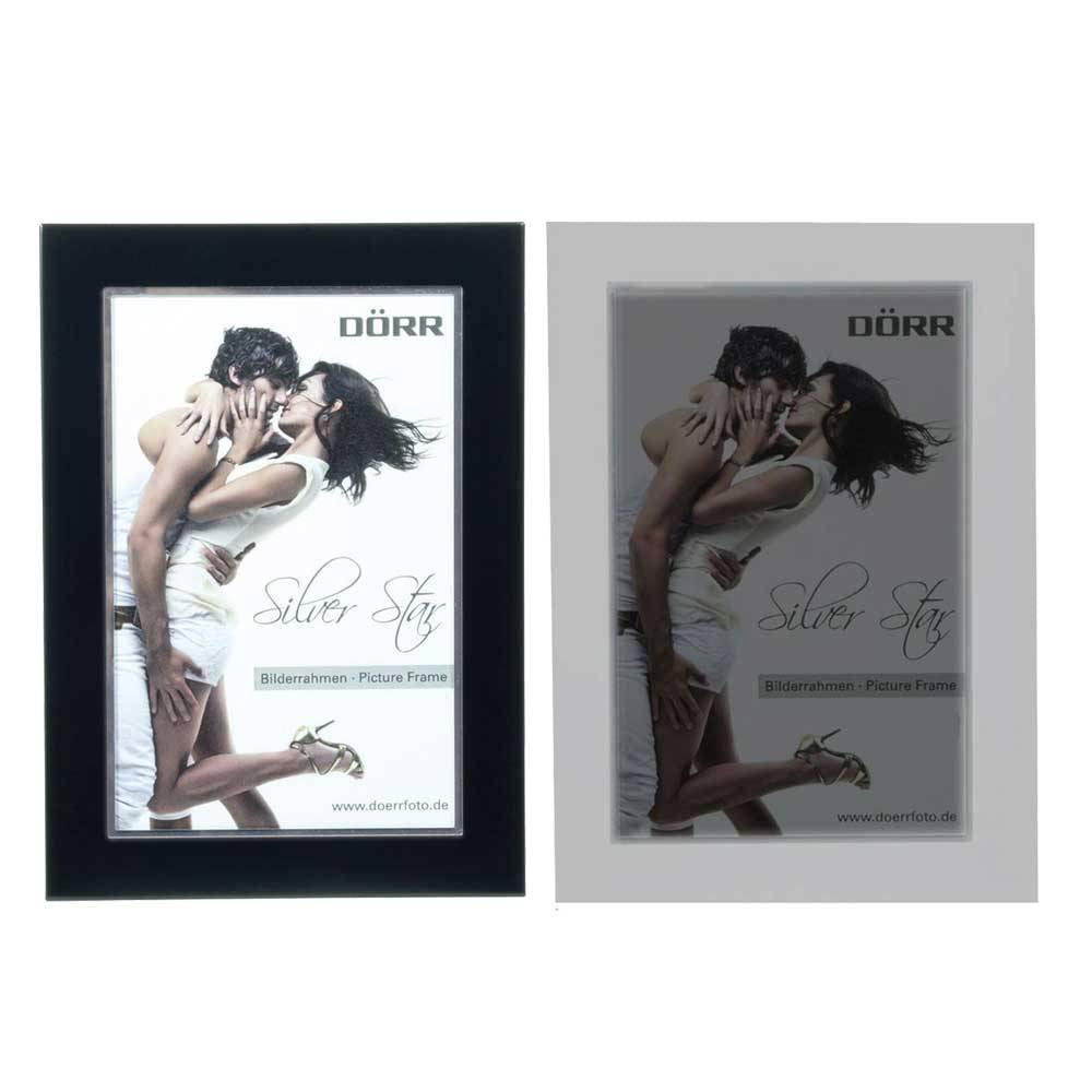 Silverstar Como White Metal 8x6 Photo Frame