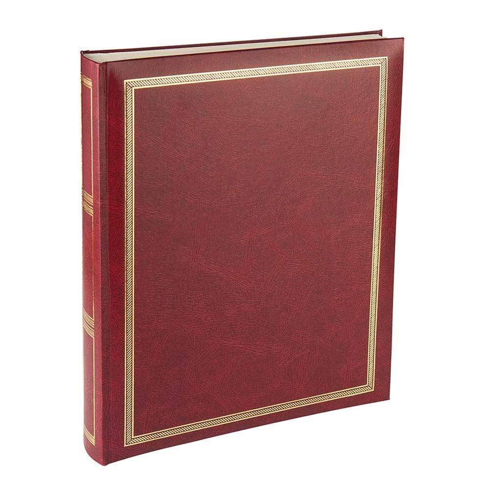 Sonata Red Self Adhesive Photo Album - 50 Sides