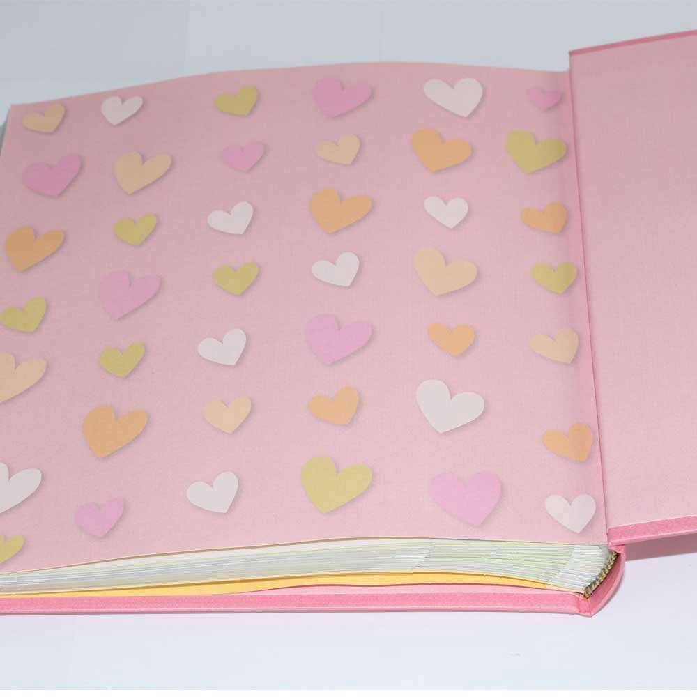 Zoo Pink Baby Photo Album Slip-In Style for 120 6x4 Photos