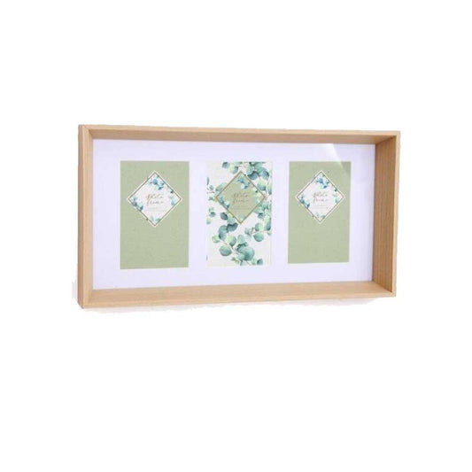 Eucalyptus Multi Photo Frames Triple - 3 Photos