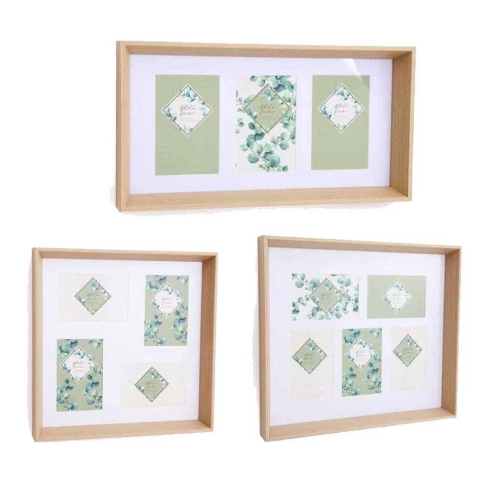 Eucalyptus Multi Photo Frames Quintuple - 5 Photos