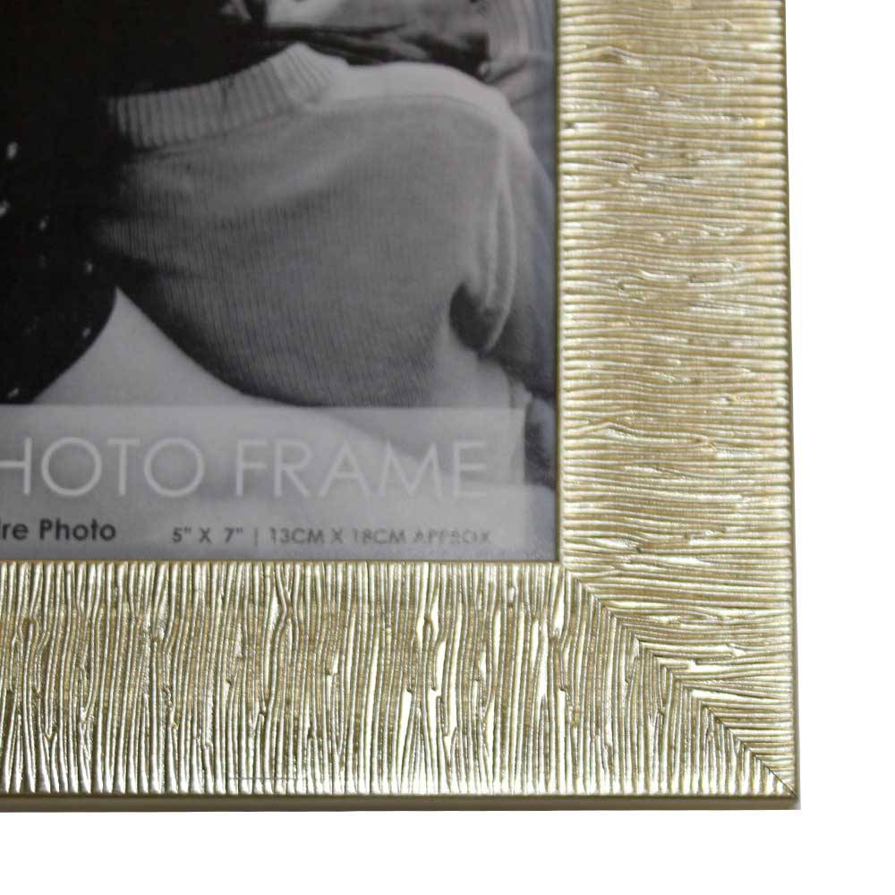 Textured Gold 6x4 Photo Frame