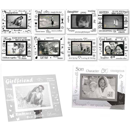 Sixtrees Engagement Glass 6x4 Photo Frame