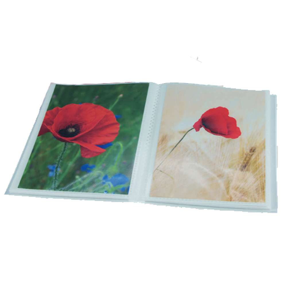 UNI Red Small Slip-In Photo Album for 24 6x4 Photos