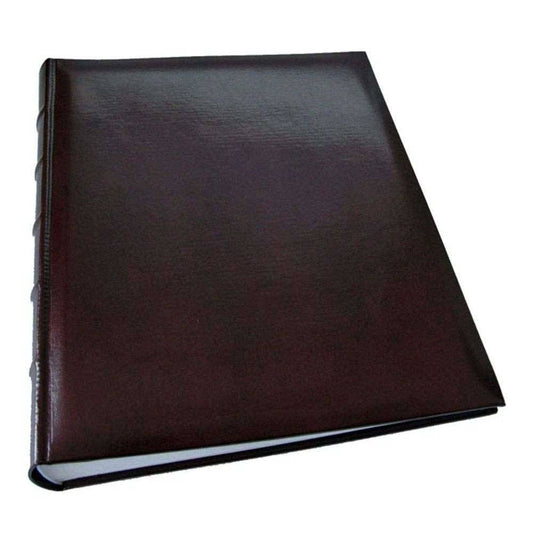 Walther Classic Extra Large Burgundy Traditional Photo Album - 80 Sides