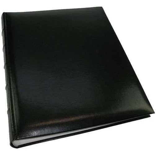 Walther Classic Large Black Traditional Photo Album - 60 Sides