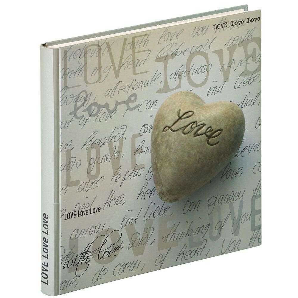 Walther Composition Traditional Wedding Photo Album - Love -50 Sides