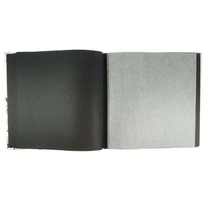 Walther Grindy Black Traditional Photo Album - 58 Black Sides