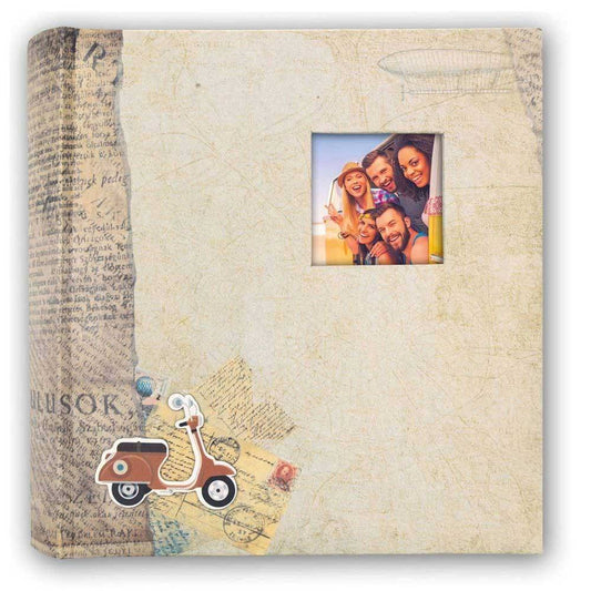 Bogota Brown 6.5x4.5 Slip-In Photo Album - 200 Photos