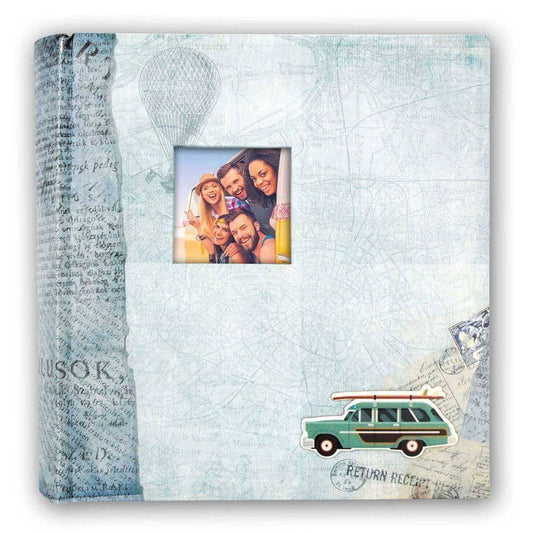 Bogota Blue 6.5x4.5 Slip-In Photo Album - 200 Photos