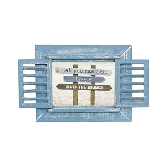 Varazze Blue Wooden 7x5 inch Photo Frame