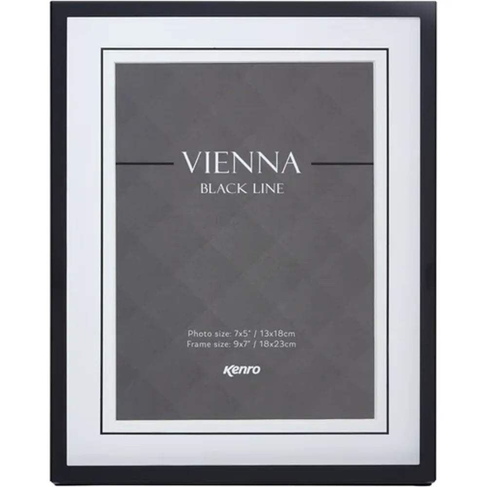 Kenro Vienna Black Line Series 6x4" Frame