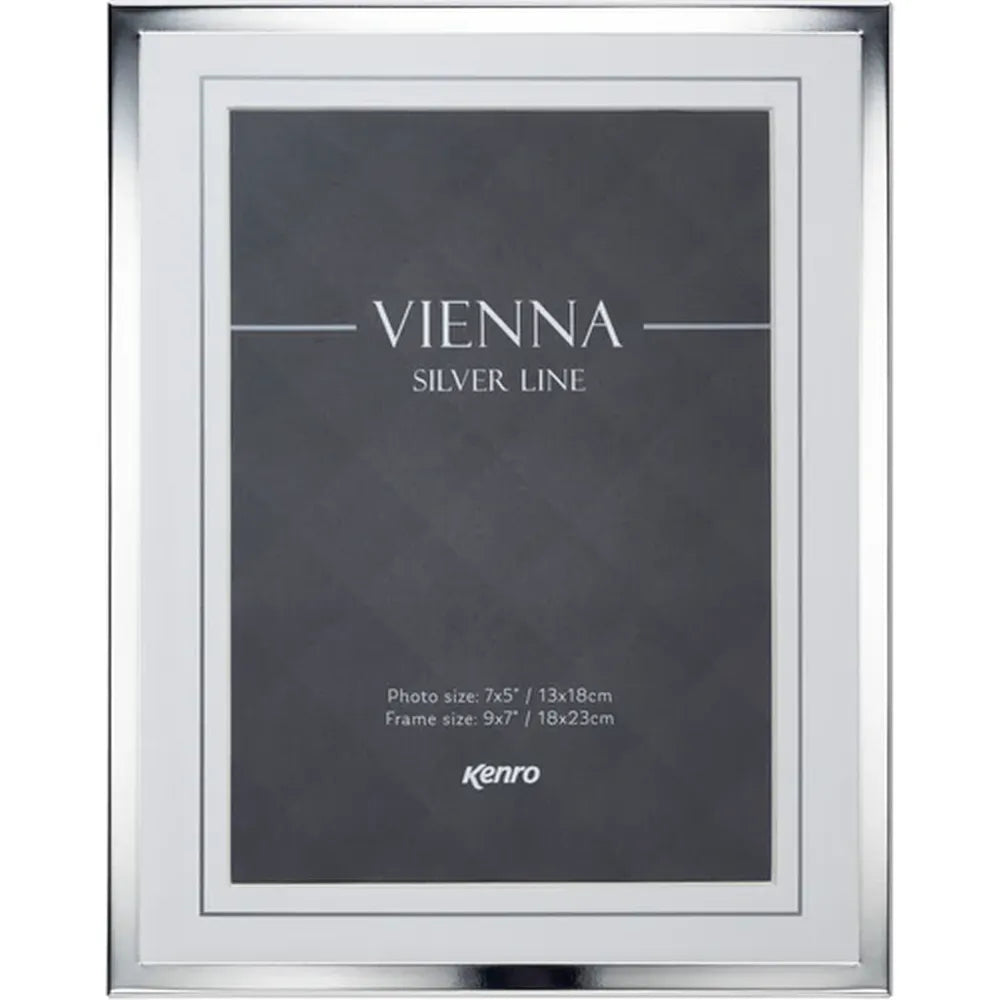 Kenro Vienna Silver Line Series 7x5" Frame