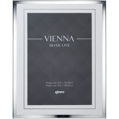 Kenro Vienna Silver Line Series 7x5" Frame