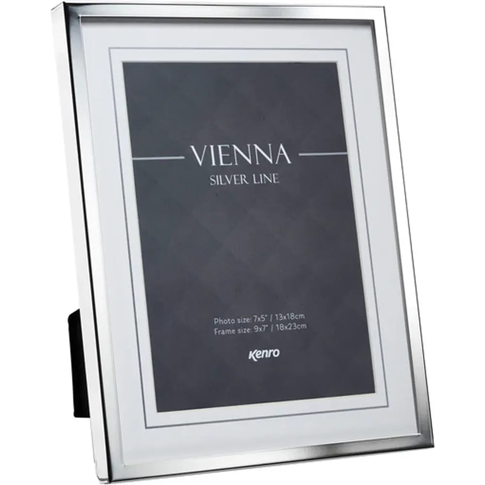 Kenro Vienna Silver Line Series 7x5" Frame