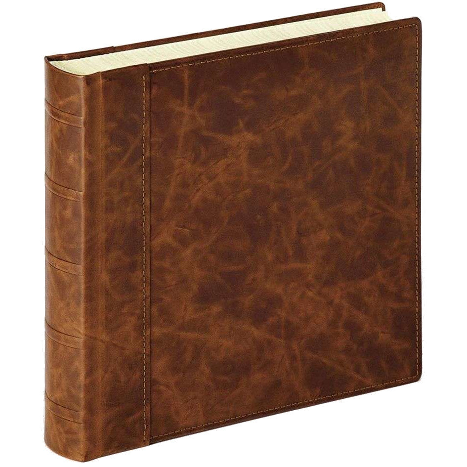 Walther Madrid Genuine Leather Brown Traditional Photo Album - 80 Sides