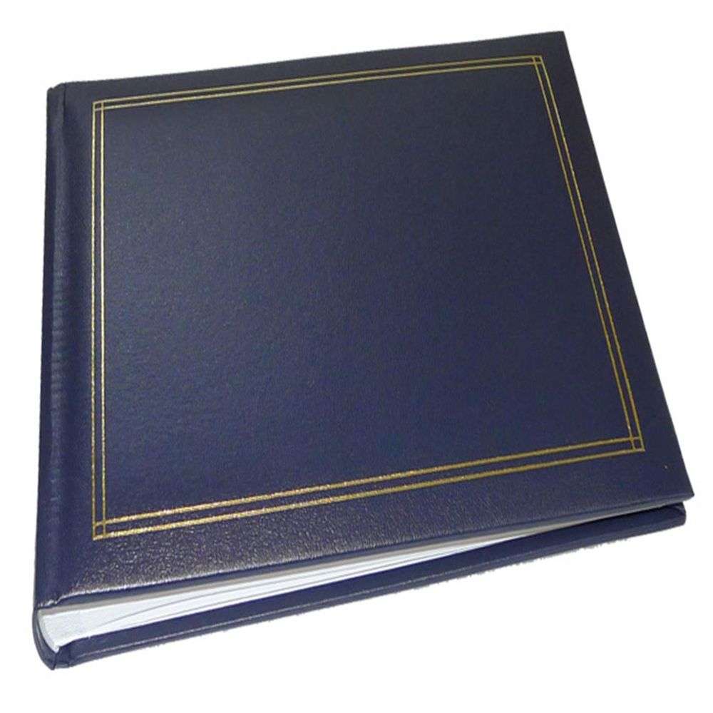 Walther Monza Blue Traditional Photo Album - 60 Sides