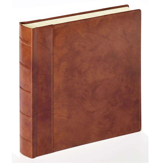 Walther Valencia Genuine Leather Brown Traditional Photo Album - 80 Sides