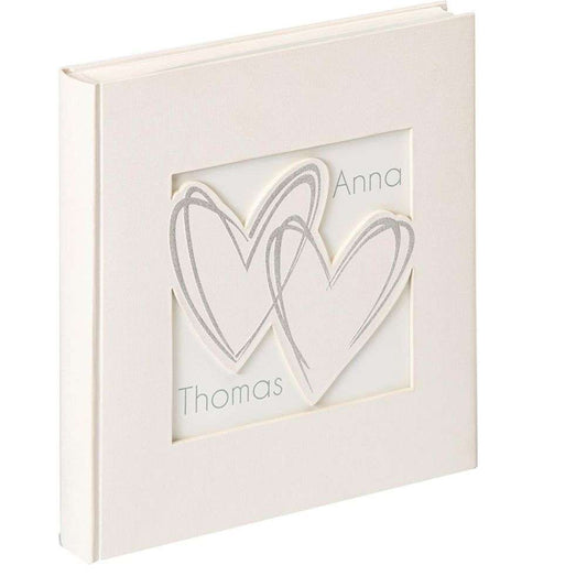 Walther All My Heart Traditional Wedding Photo Album - 50 Sides