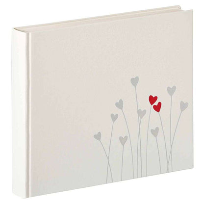 Walther Heart Traditional Wedding Photo Album - 50 Sides