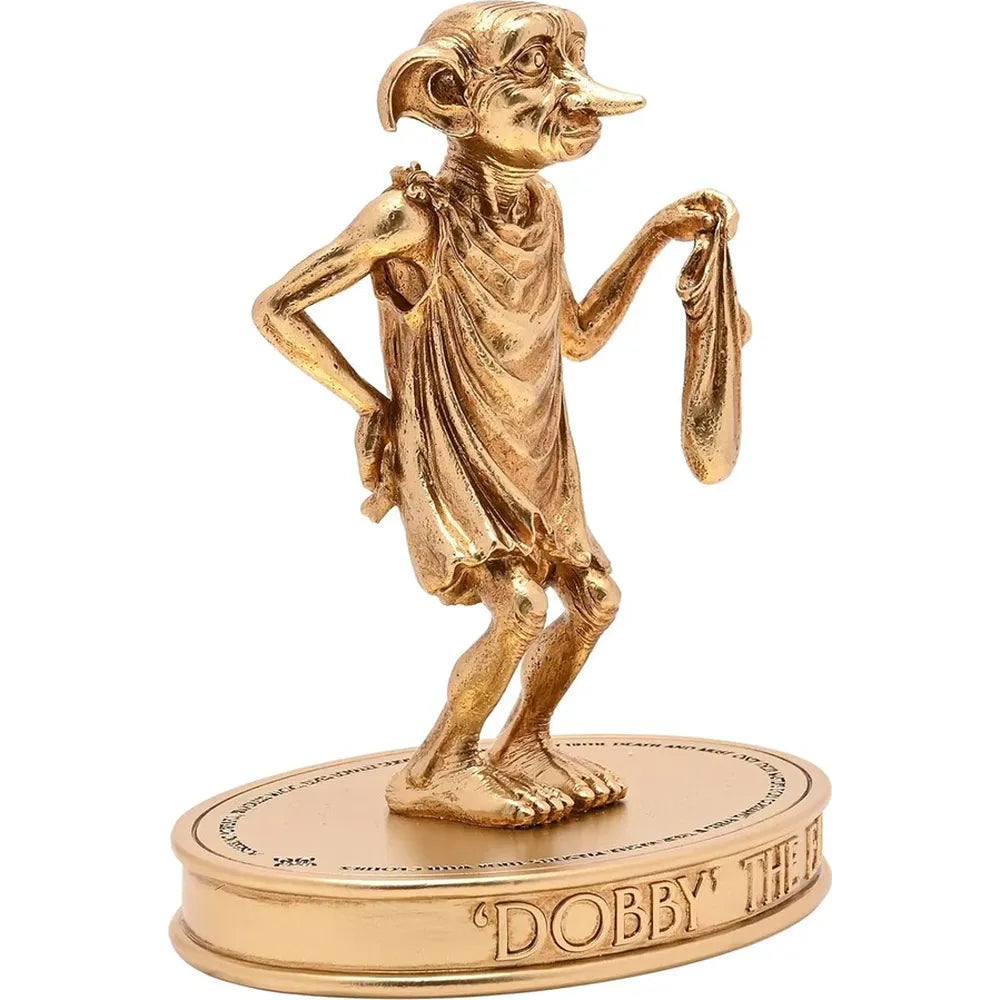 Warner Bros Harry Potter Herbology Dobby Gold Figurine – Wizarding World Collectible
