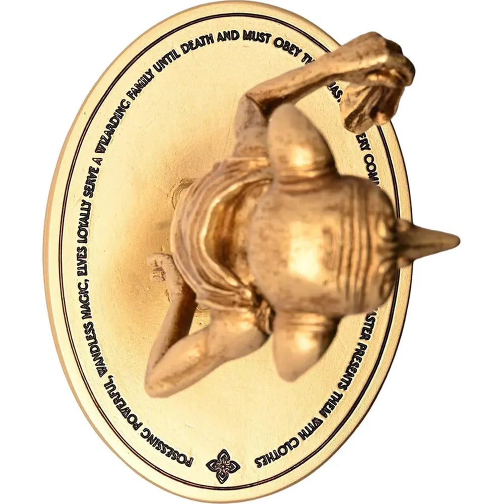 Warner Bros Harry Potter Herbology Dobby Gold Figurine – Wizarding World Collectible