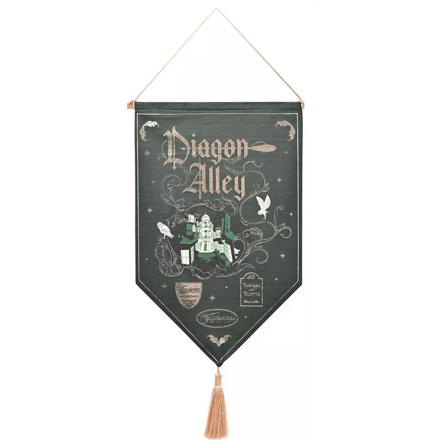 Warner Bros Harry Potter Alumni Diagon Alley Banner – Official Harry Potter Wizarding World Wall Decor