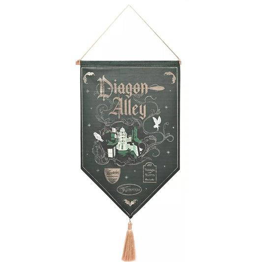 Warner Bros Harry Potter Alumni Diagon Alley Banner – Official Harry Potter Wizarding World Wall Decor