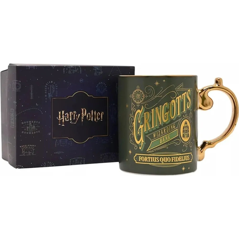 Warner Bros Harry Potter Alumni Gringotts Collectable Ceramic Mug – Official Harry Potter Gift