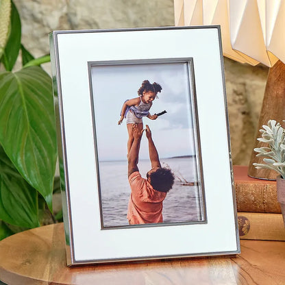 Kenro Whisper Prestige Series 6x4" Frame - White