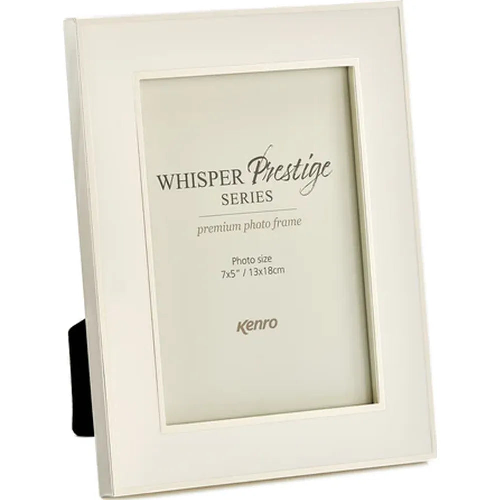 Kenro Whisper Prestige Series 6x4" Frame - White