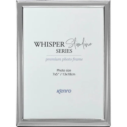 Kenro Whisper Slimline Photo Frame  - Grey