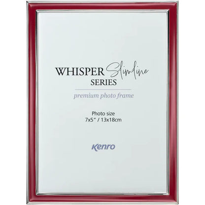 Kenro Whisper Slimline Photo Frame - Red