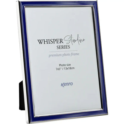 Kenro Whisper Slimline Photo Frame 6x4" - Blue