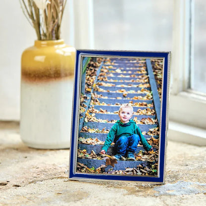 Kenro Whisper Slimline Photo Frame 7x5" - Blue