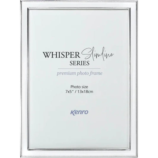 Kenro Whisper Slimline Photo Frame - White