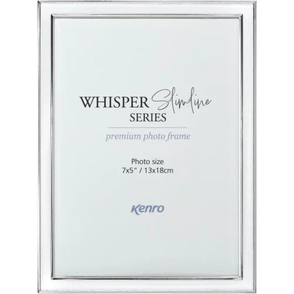 Kenro Whisper Slimline Photo Frame - White