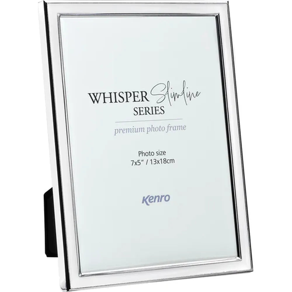 Kenro Whisper Slimline Photo Frame 6x4" - White