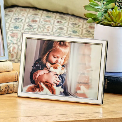 Kenro Whisper Slimline Photo Frame 8x6" - White