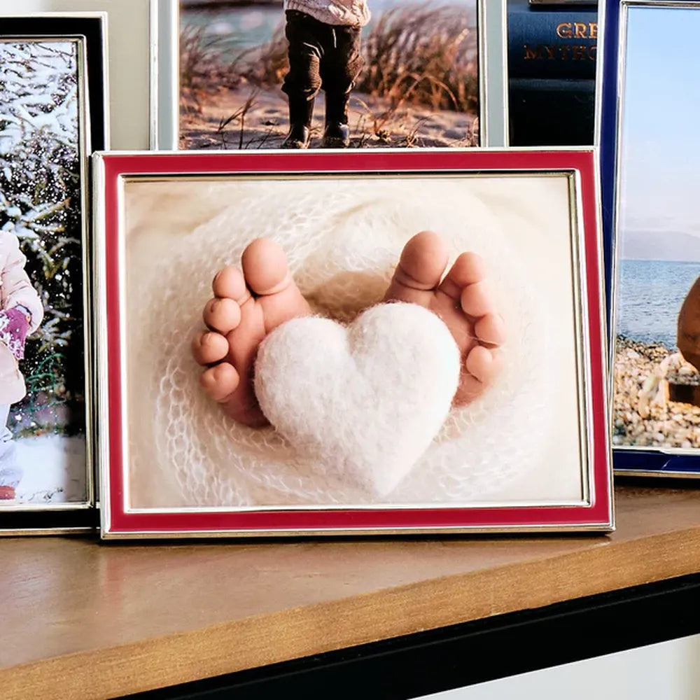 Kenro Whisper Slimline Photo Frame 6x4" - Red